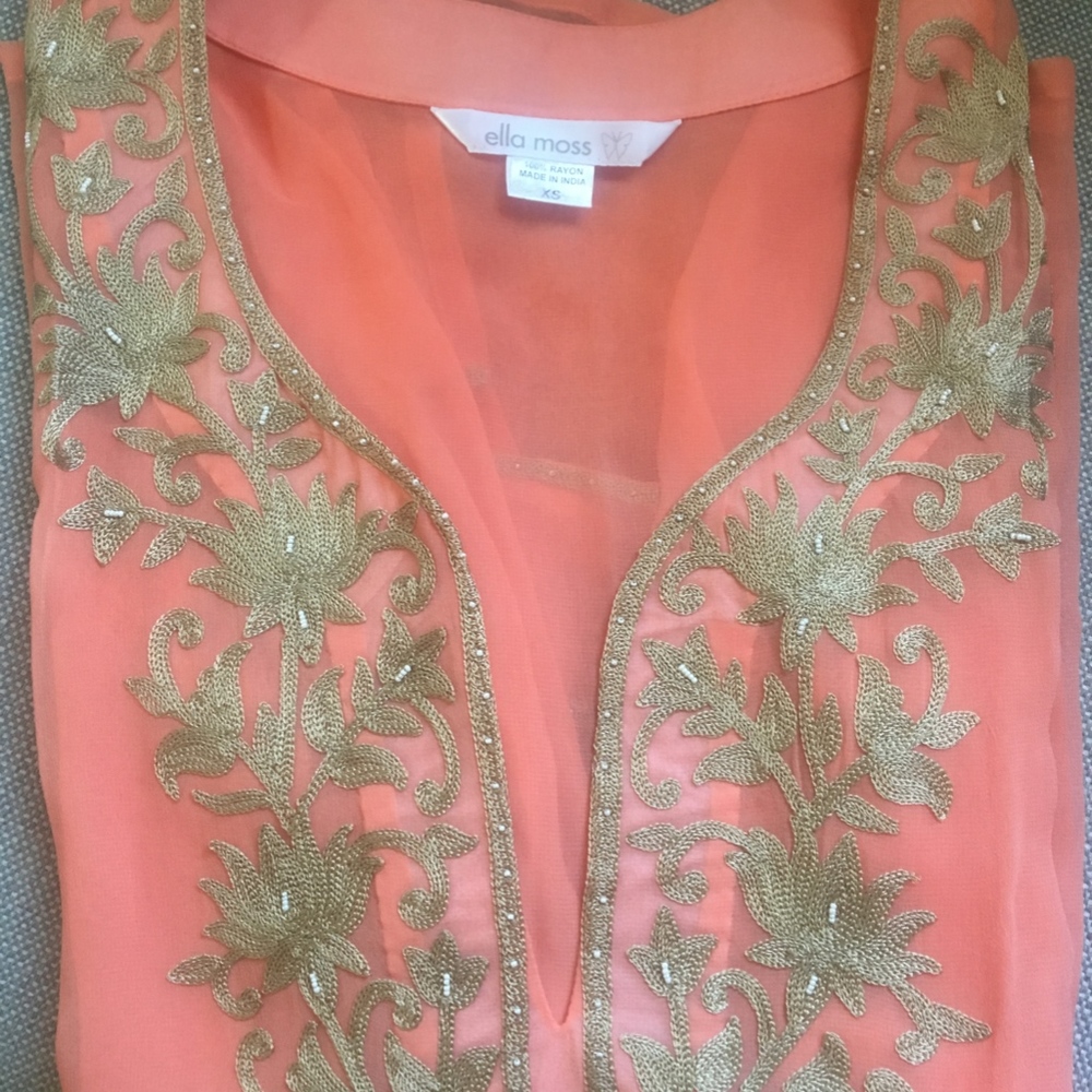 Ella Moss - Coral coverup